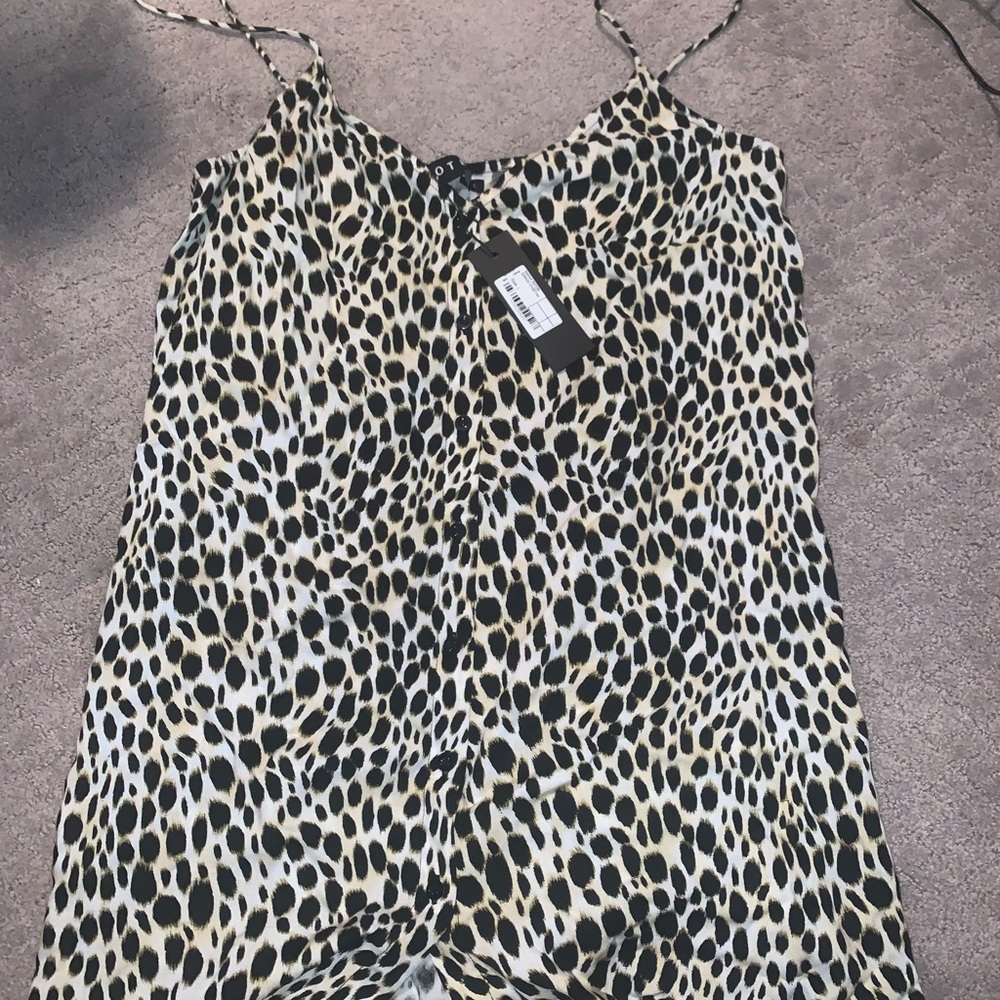 Leopard print dress